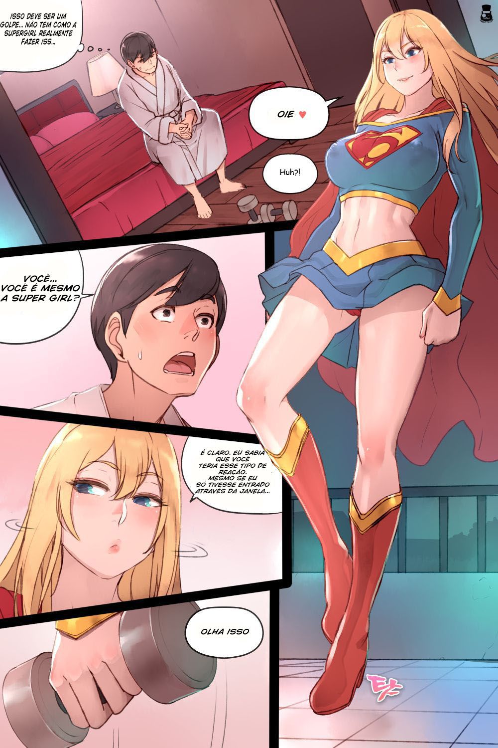 Supergirl’s Secret Service Hentai pt-br 02