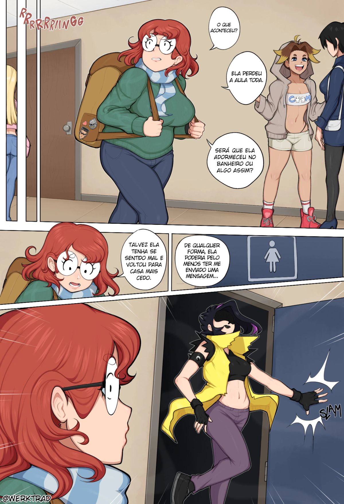 Comic Afrobull Futanari Hentai pt-br 30