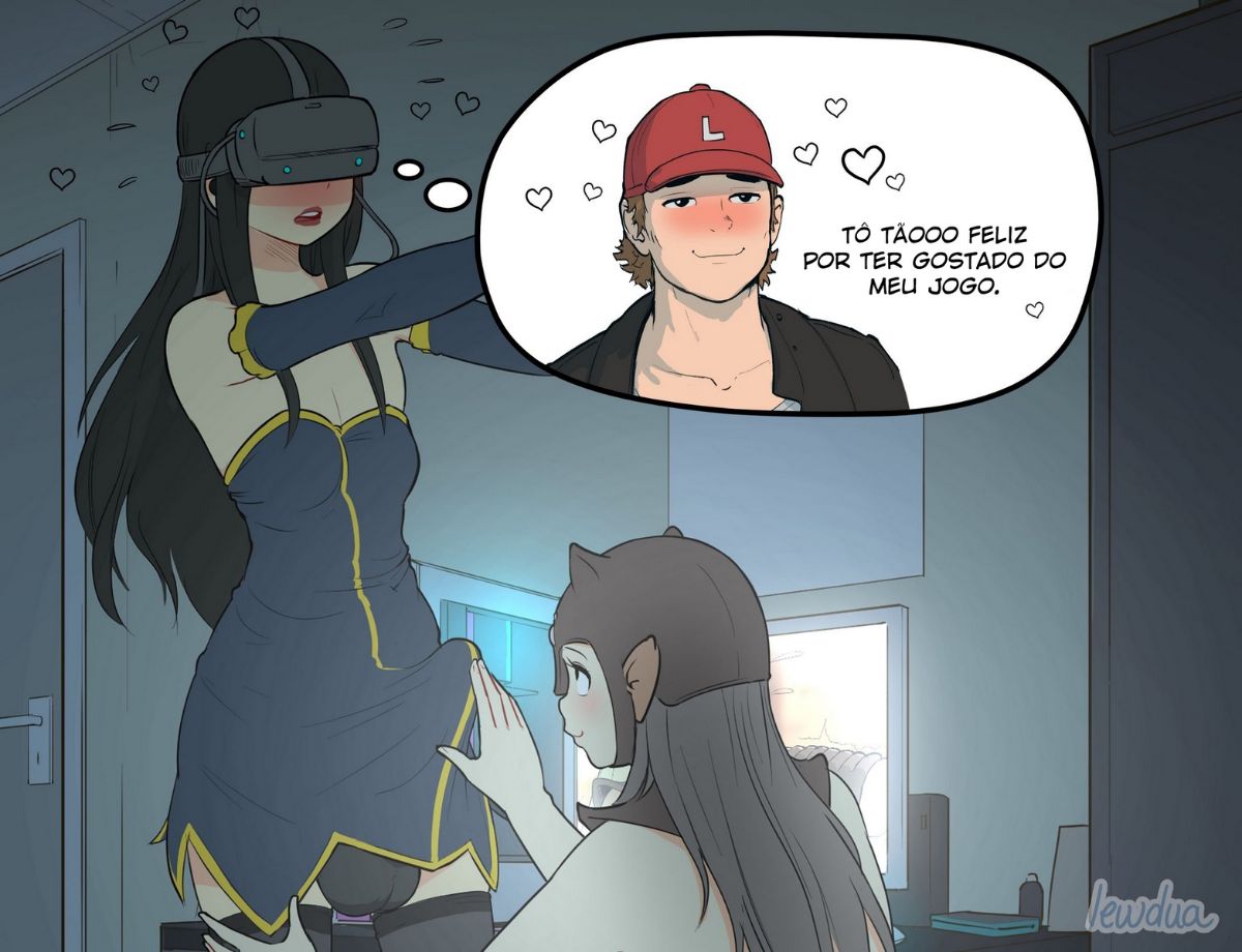 VR game - Alice and Natasha Hentai pt-br 23