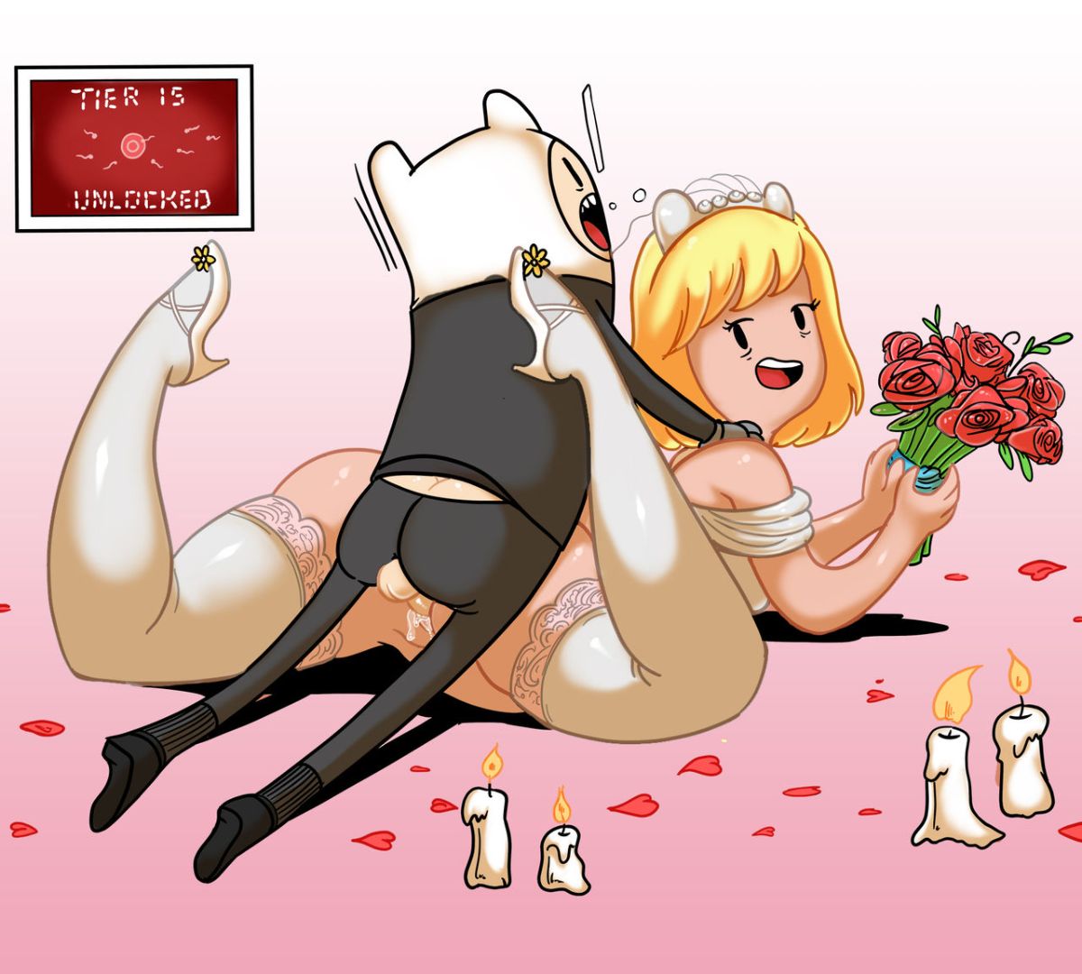 Finn and Minerva Wedding Hentai pt-br 02