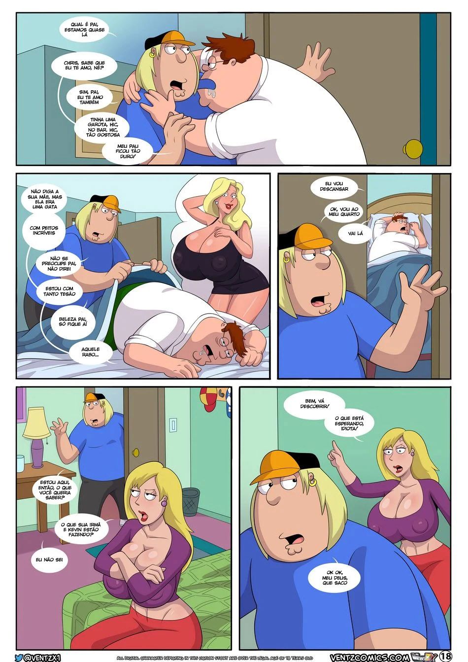 Quahog Diaries part 3 Hentai pt-br 18