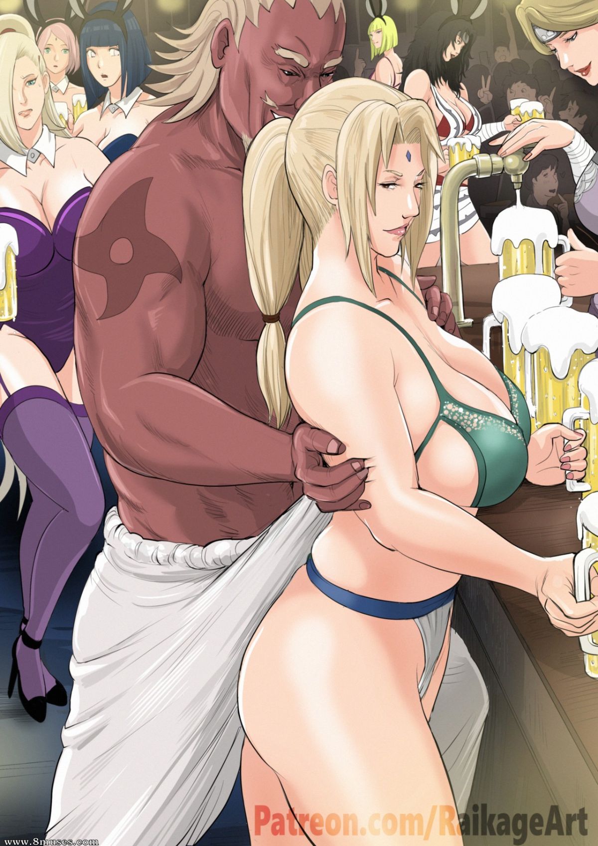 VIP Customer of Shinobi Bar Hentai pt-br 04