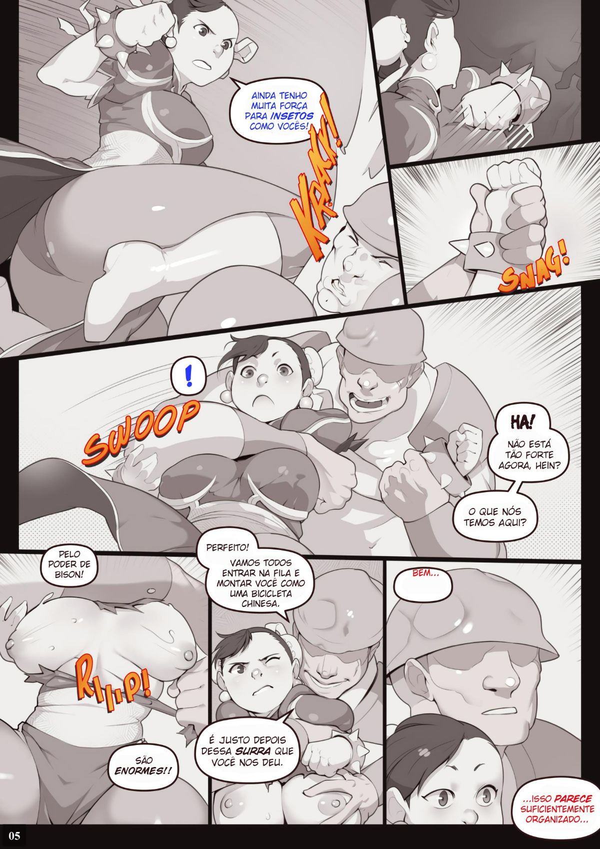 Tuesday Street Fighter Hentai pt-br 05