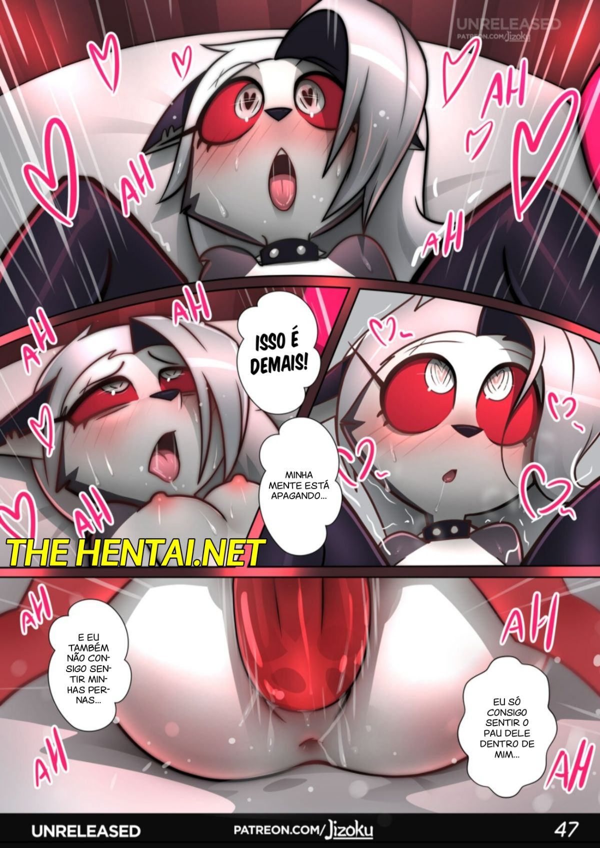 A Night With Loona Hentai pt-br 48