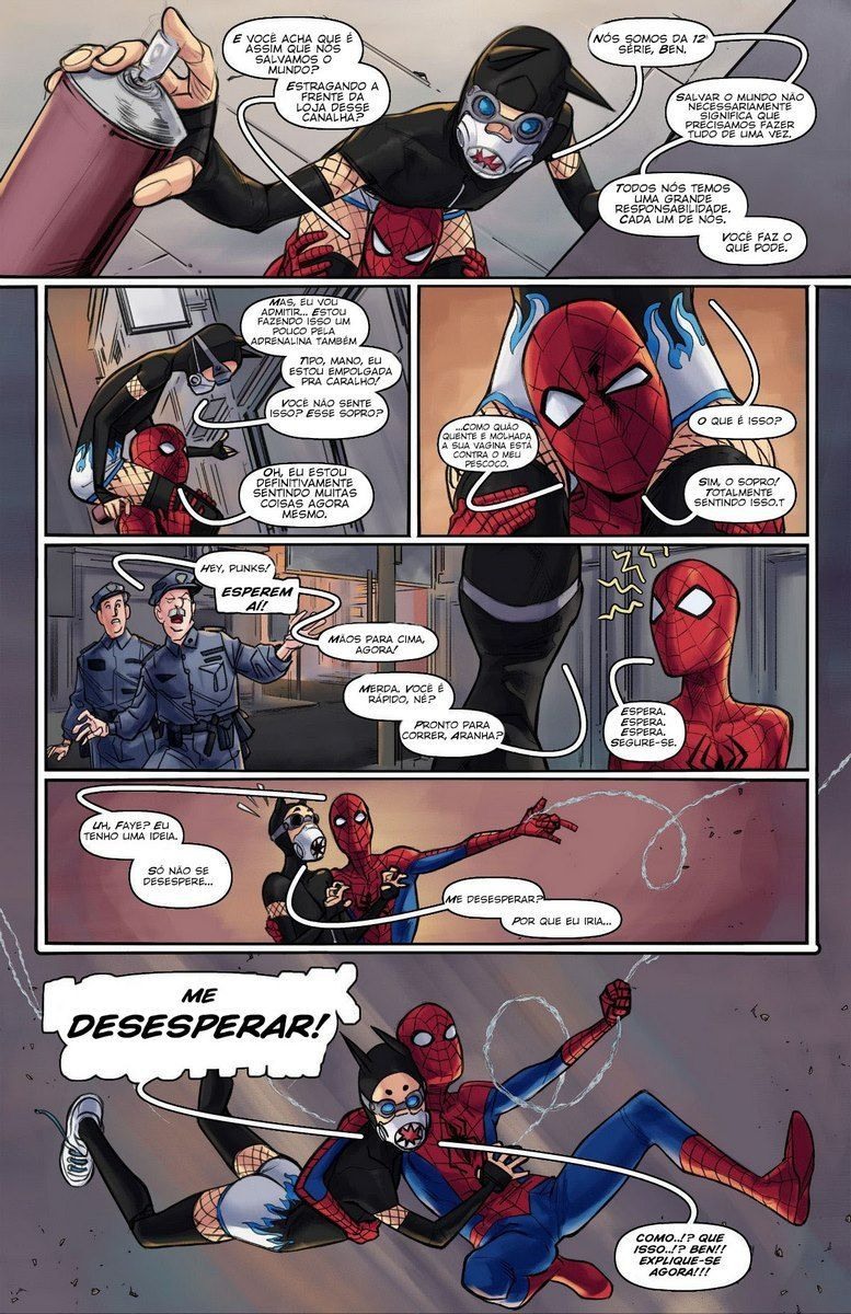 Spider Man - Bloodline Hentai pt-br 03