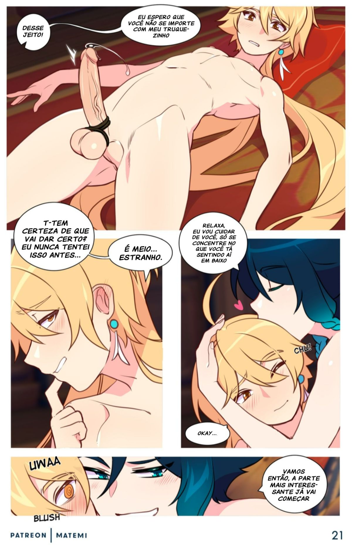 Venti X Aether Hentai pt-br 21