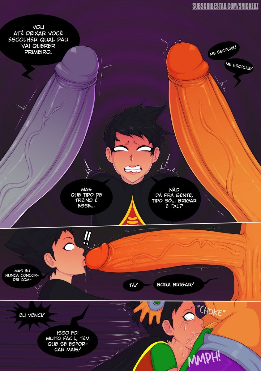 Teen Titans Comic Hentai pt-br 02