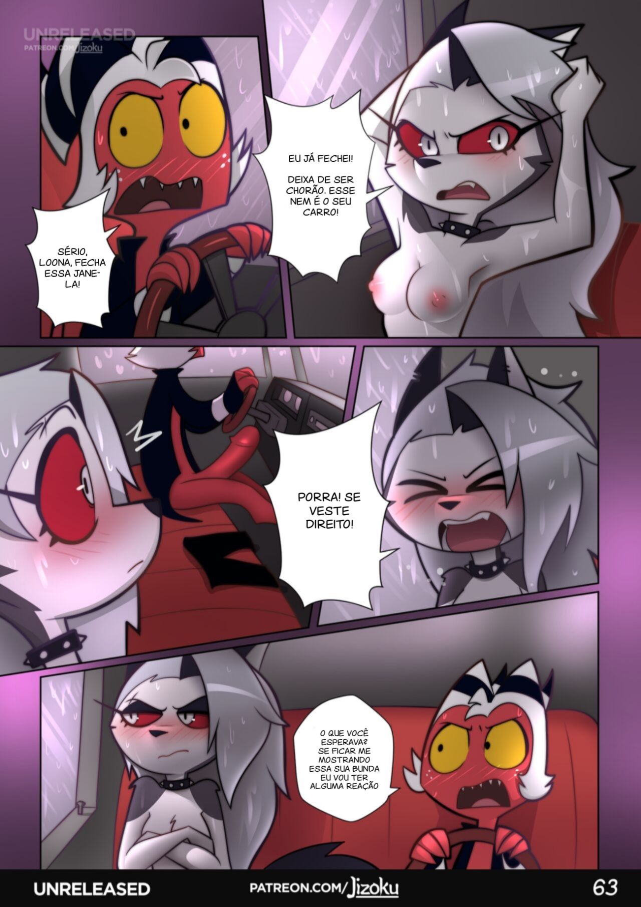 A Night With Loona Hentai pt-br 64