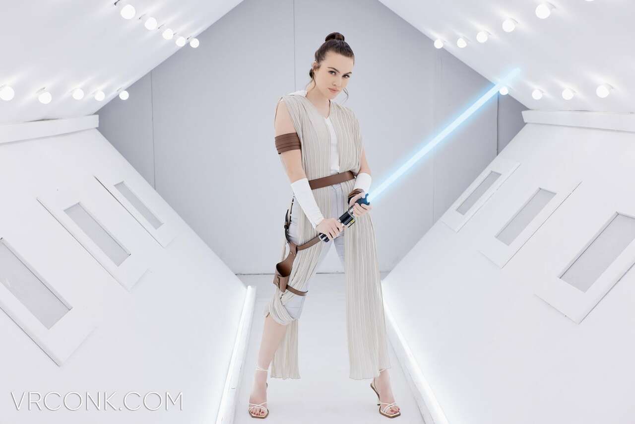 Freya Parker as Rey Skywalker Hentai pt-br 12