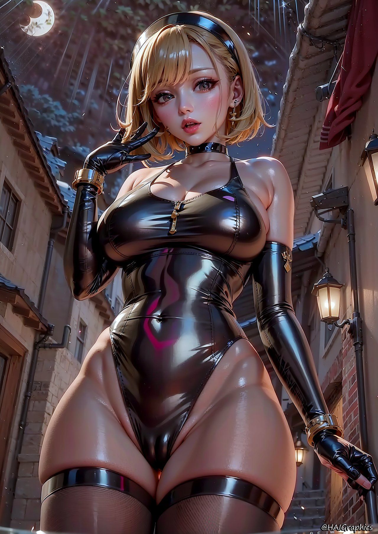 Shiny latex girls Part 1 Hentai pt-br 191