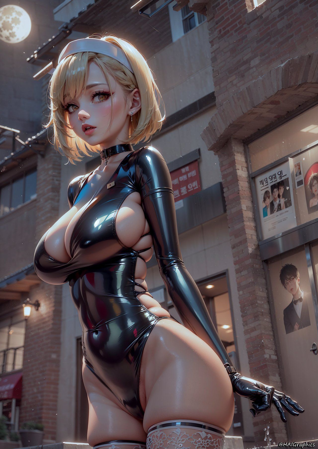 Shiny latex girls Part 1 Hentai pt-br 194