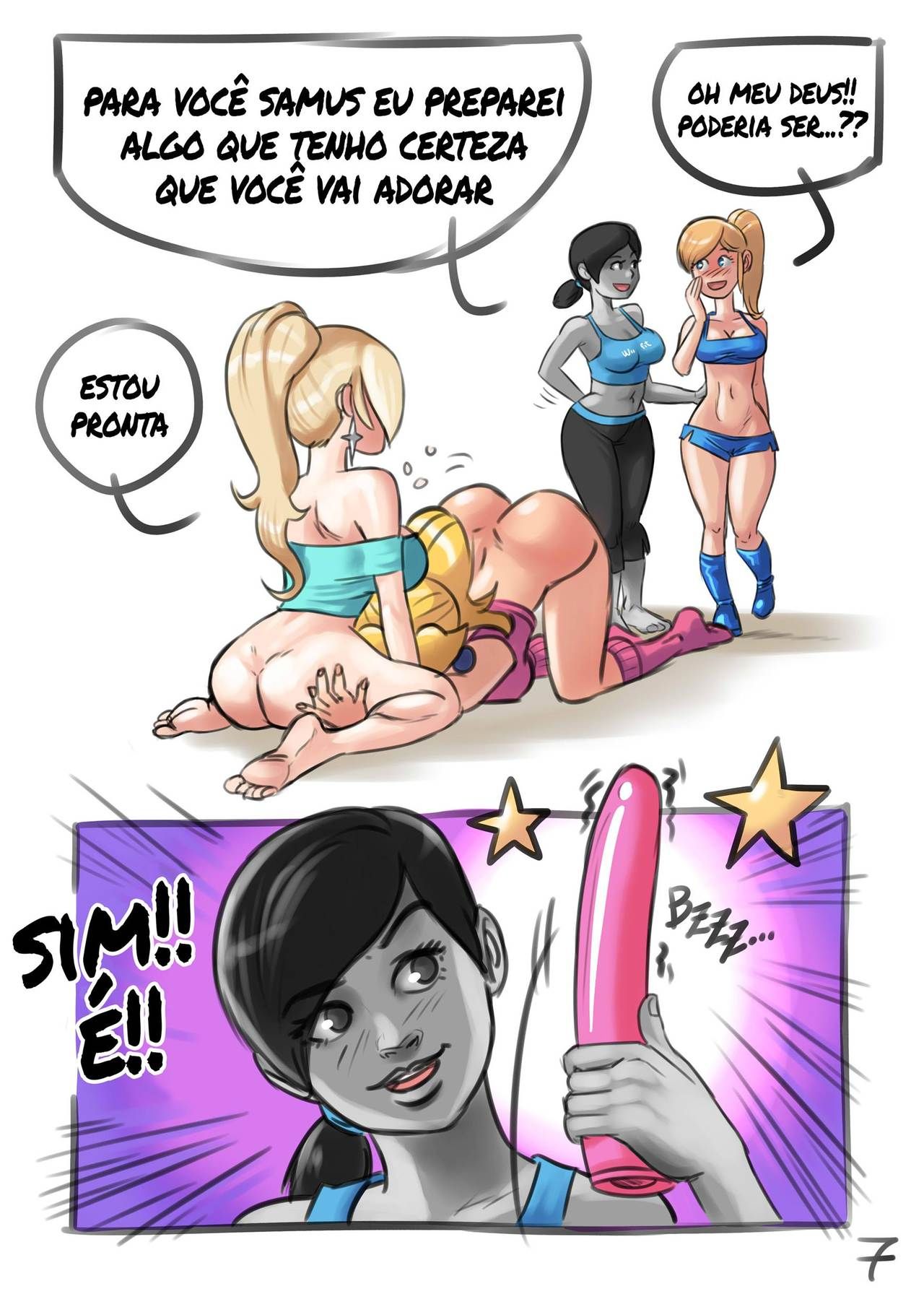 Wii fit xXx Hentai pt-br 08