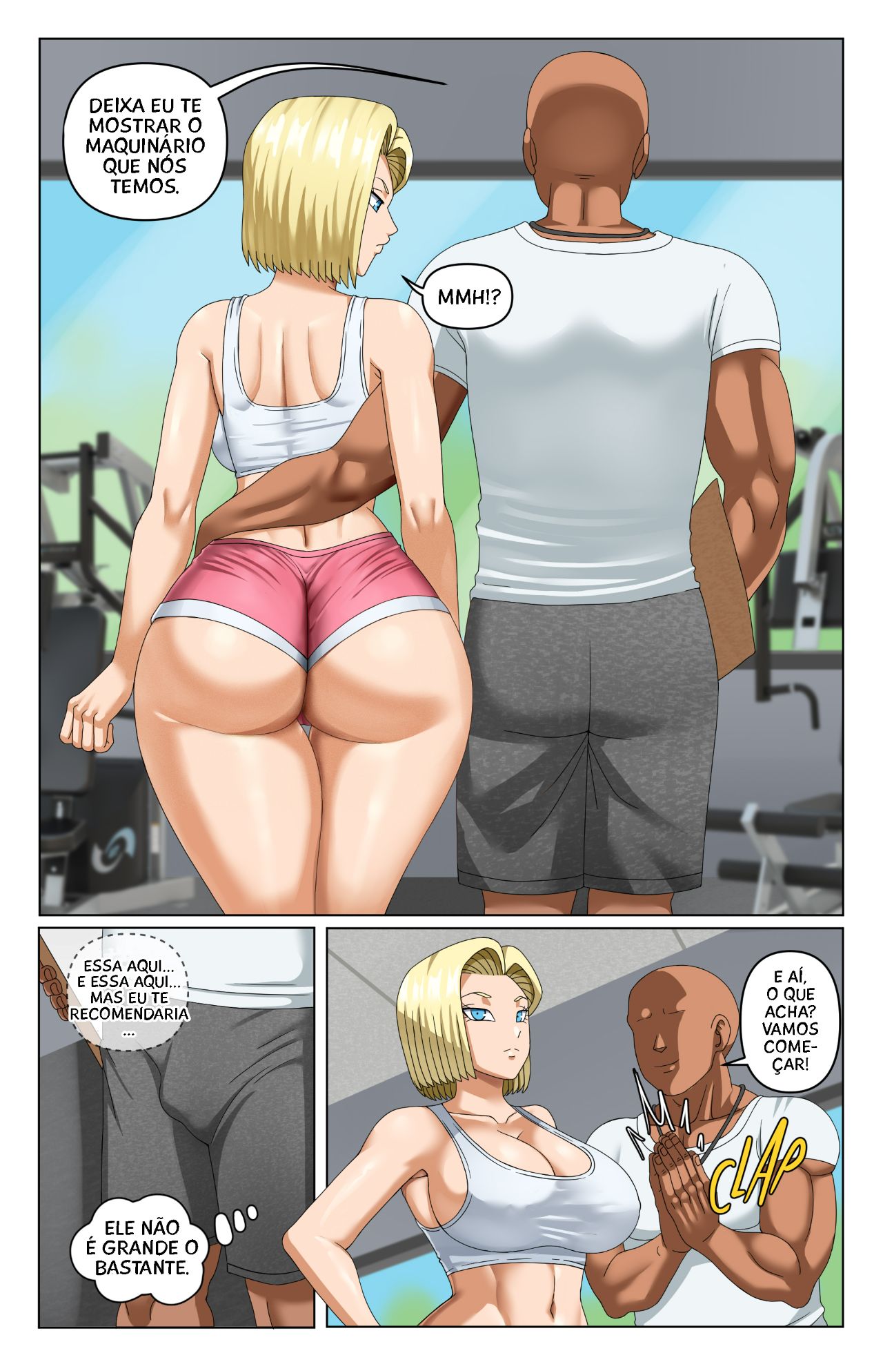 Android 18 NTR Part 3 Hentai pt-br 04