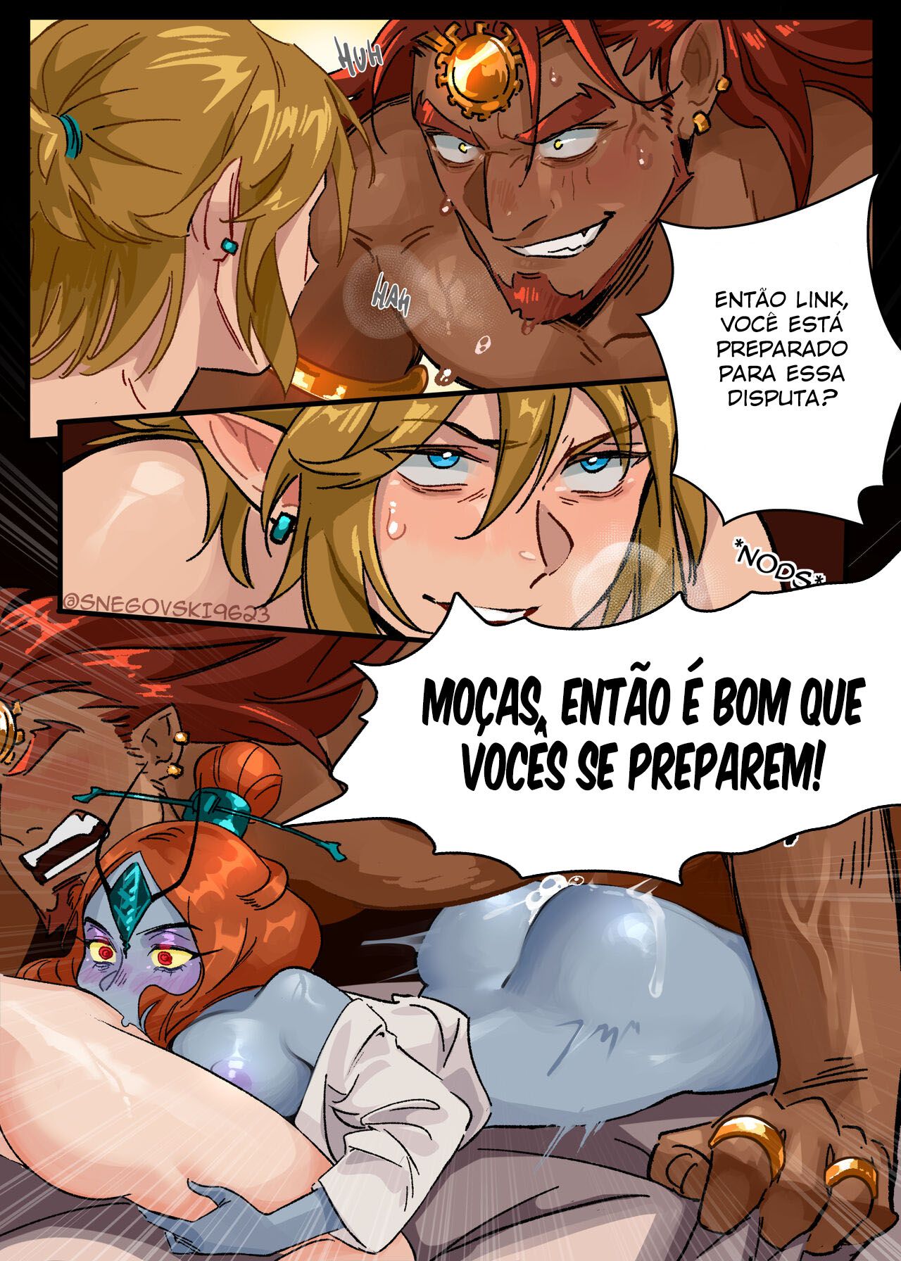 Zelda’’s Double Date Hentai pt-br 58