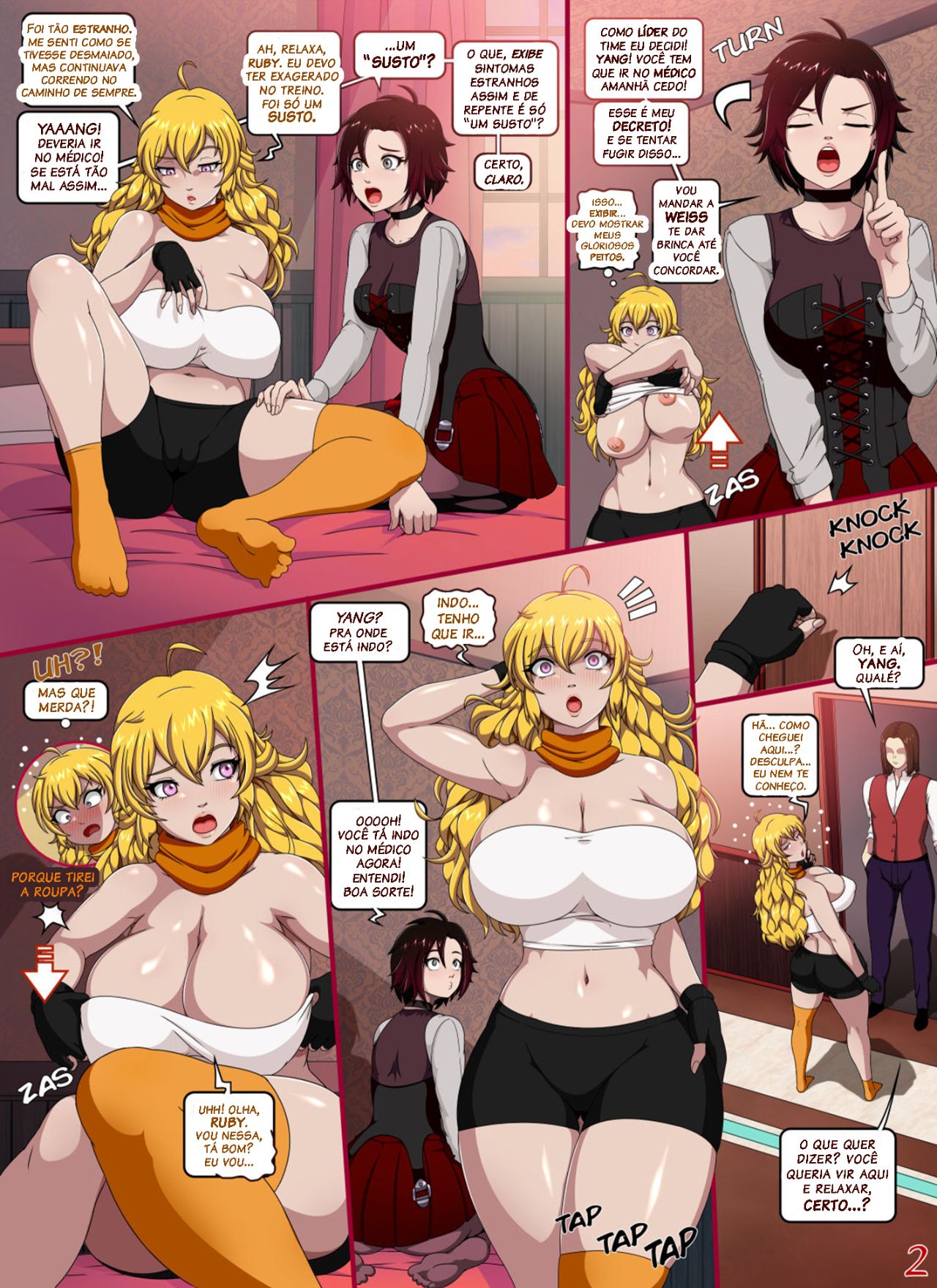 RWBY: Yang’s Aura Possession Hentai pt-br 02