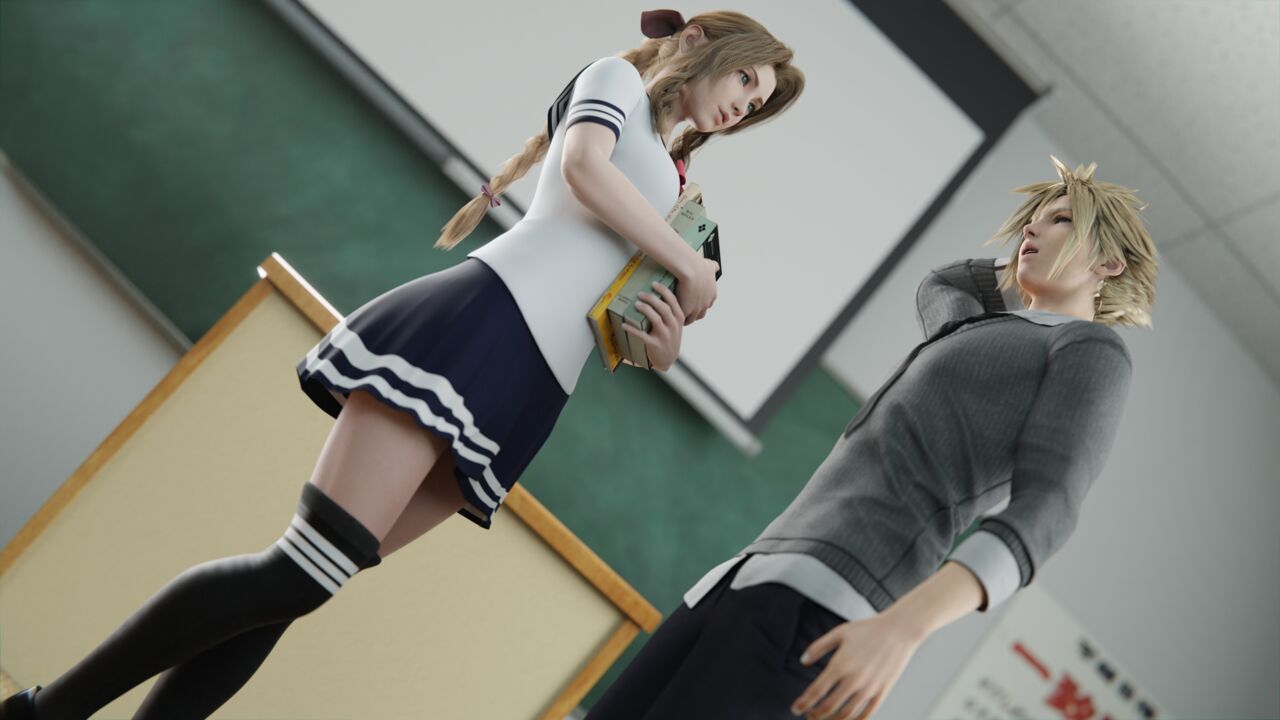 Scarlet X Tifa - School Days Hentai pt-br 02