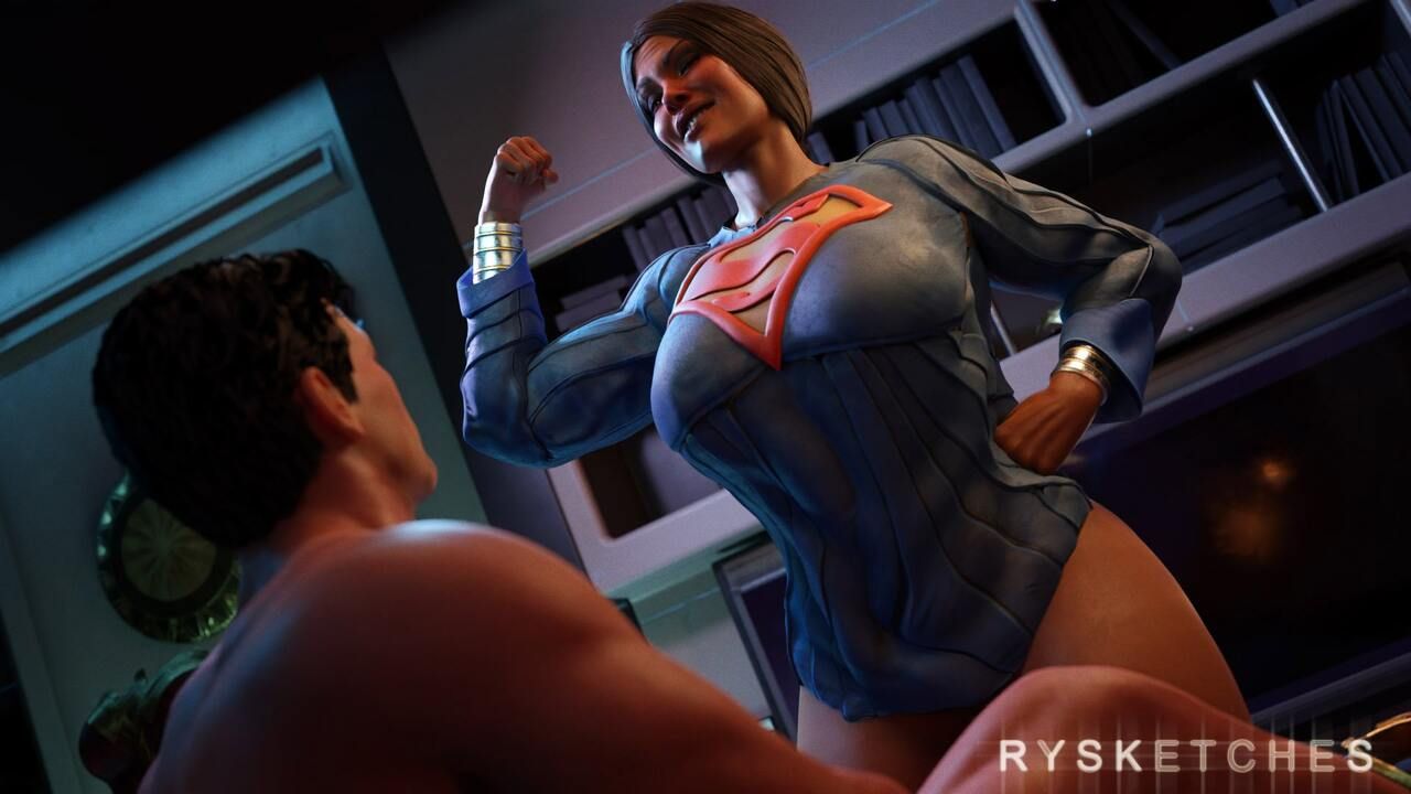 Superman vs Wonder Woman Hentai pt-br 21