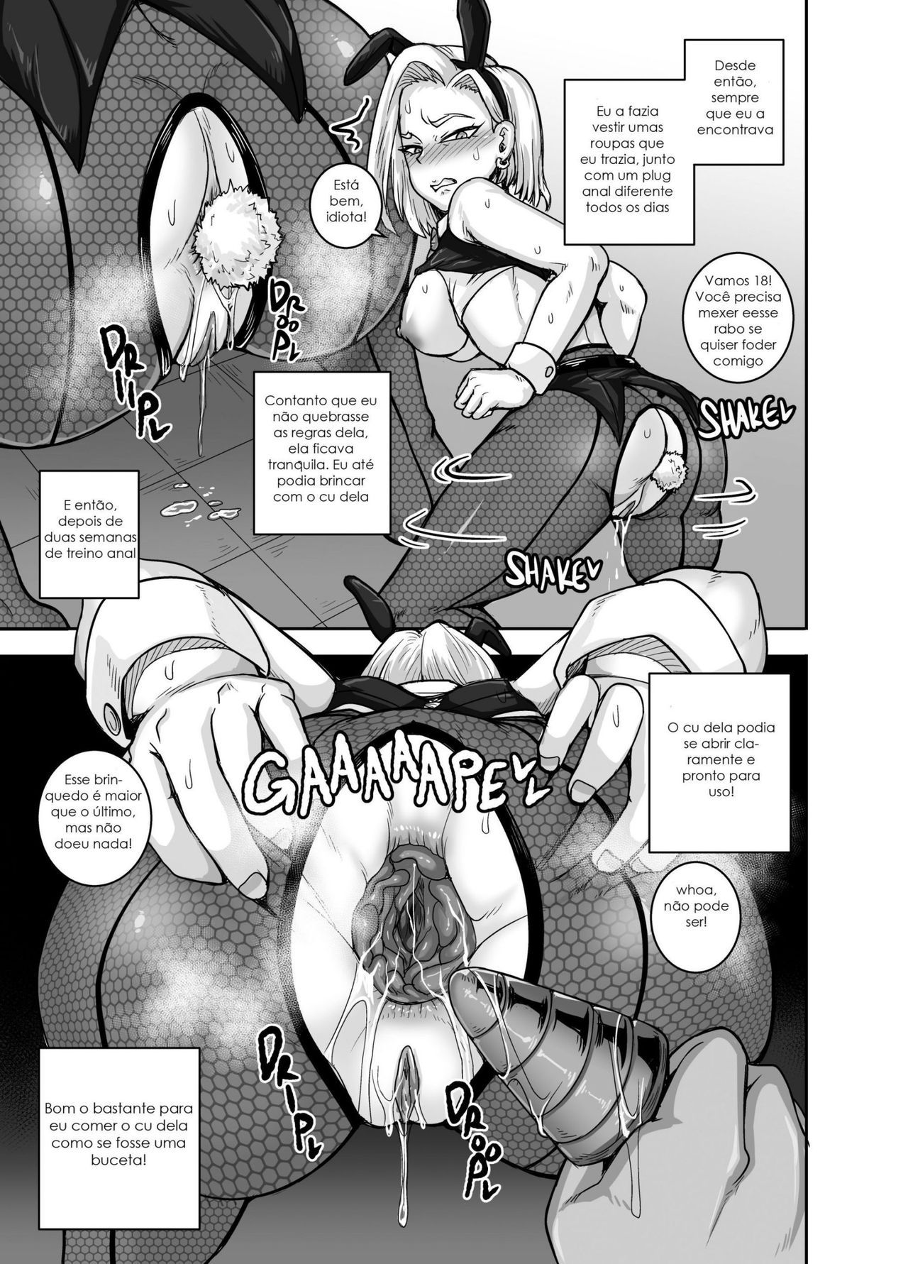 The Lady Android who Lost to Lust Hentai pt-br 36