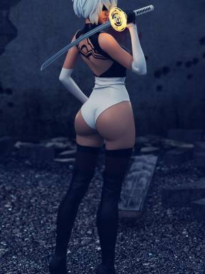 2B by Forged3DX Hentai pt-br 02