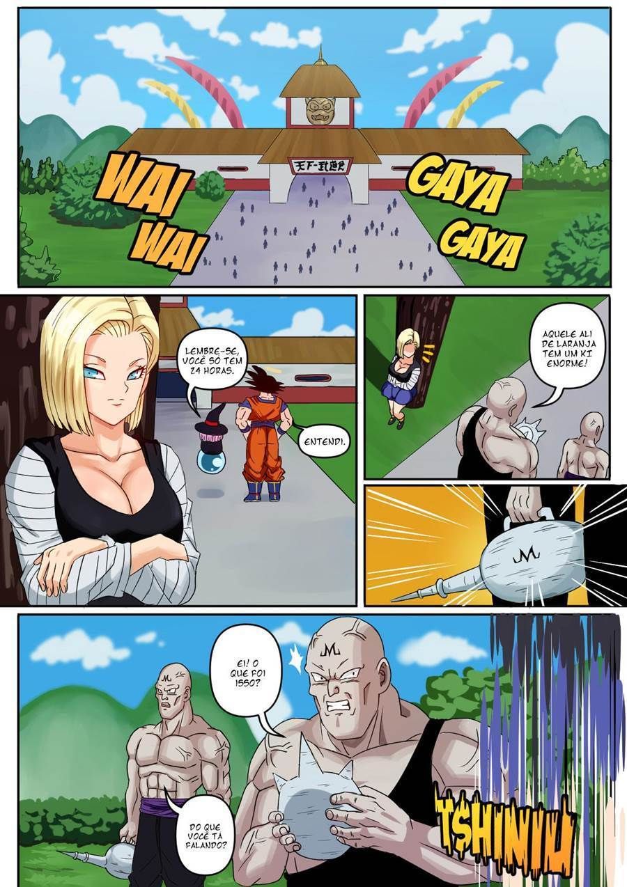 Android 18 And Gohan Hentai pt-br 19