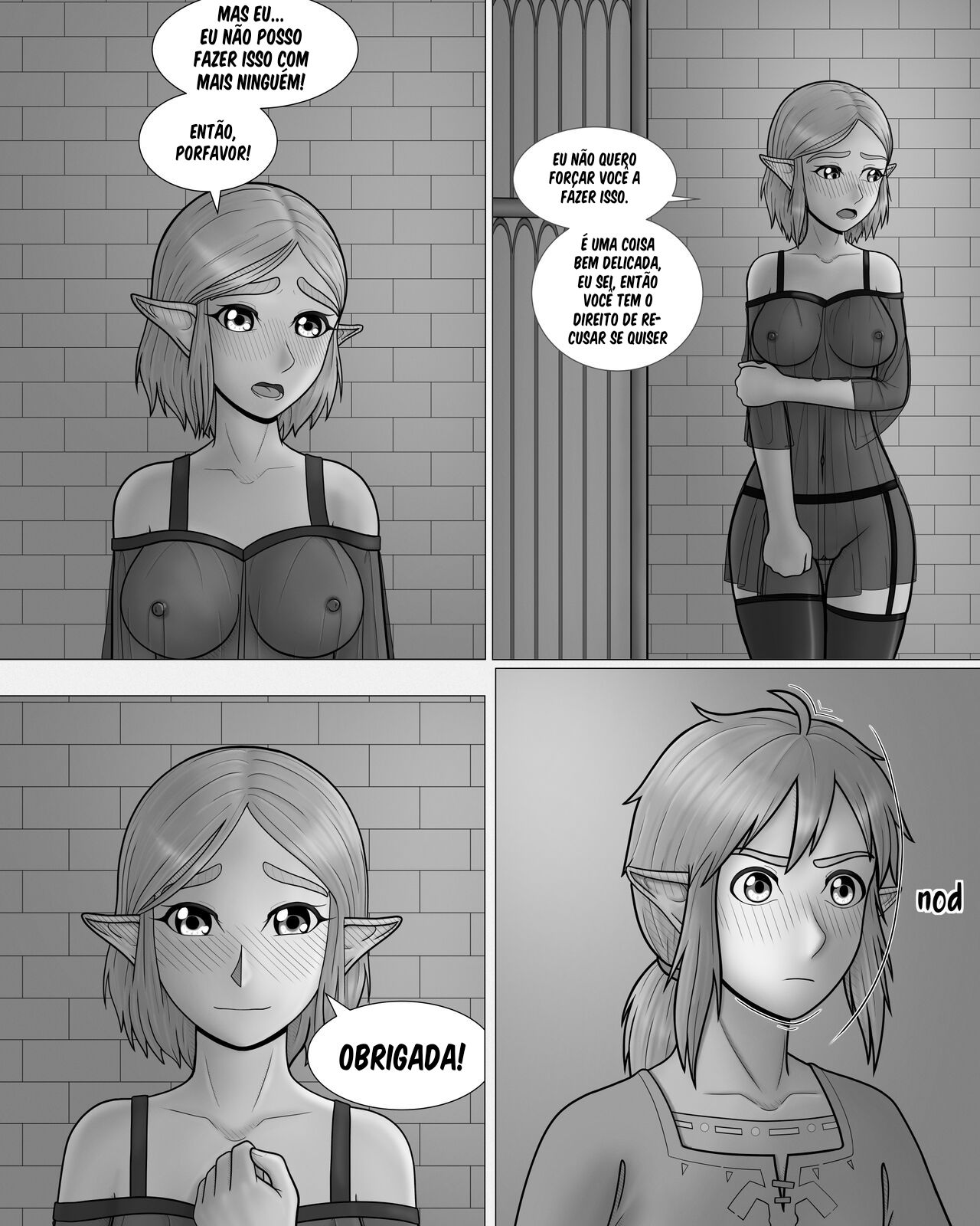 The Legend of Zelda: A Night with the Princess Hentai pt-br 06