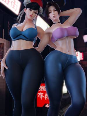 Chun-Li Ft. Mai 2