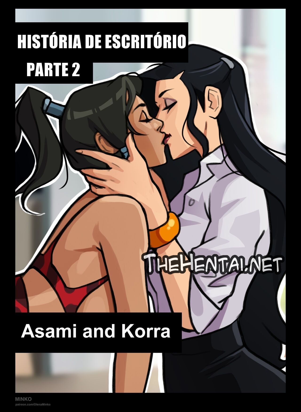  Korra and Asami: Office Story Hentai pt-br 09