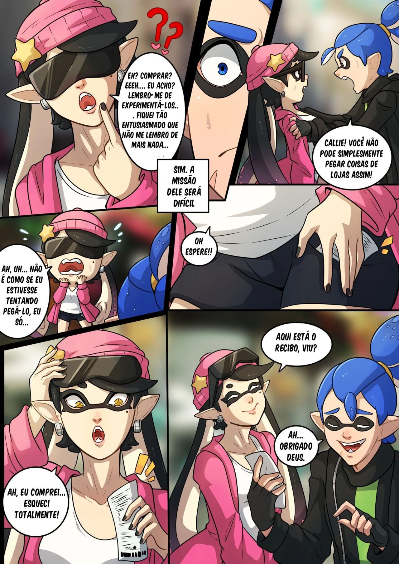 Mission : Callie Hentai pt-br 05