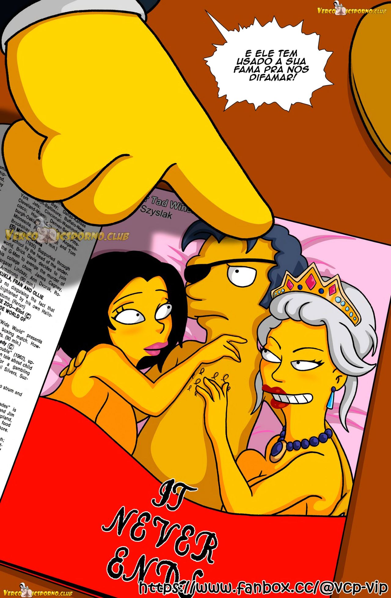 Titania The Simpsons Hentai pt-br 06