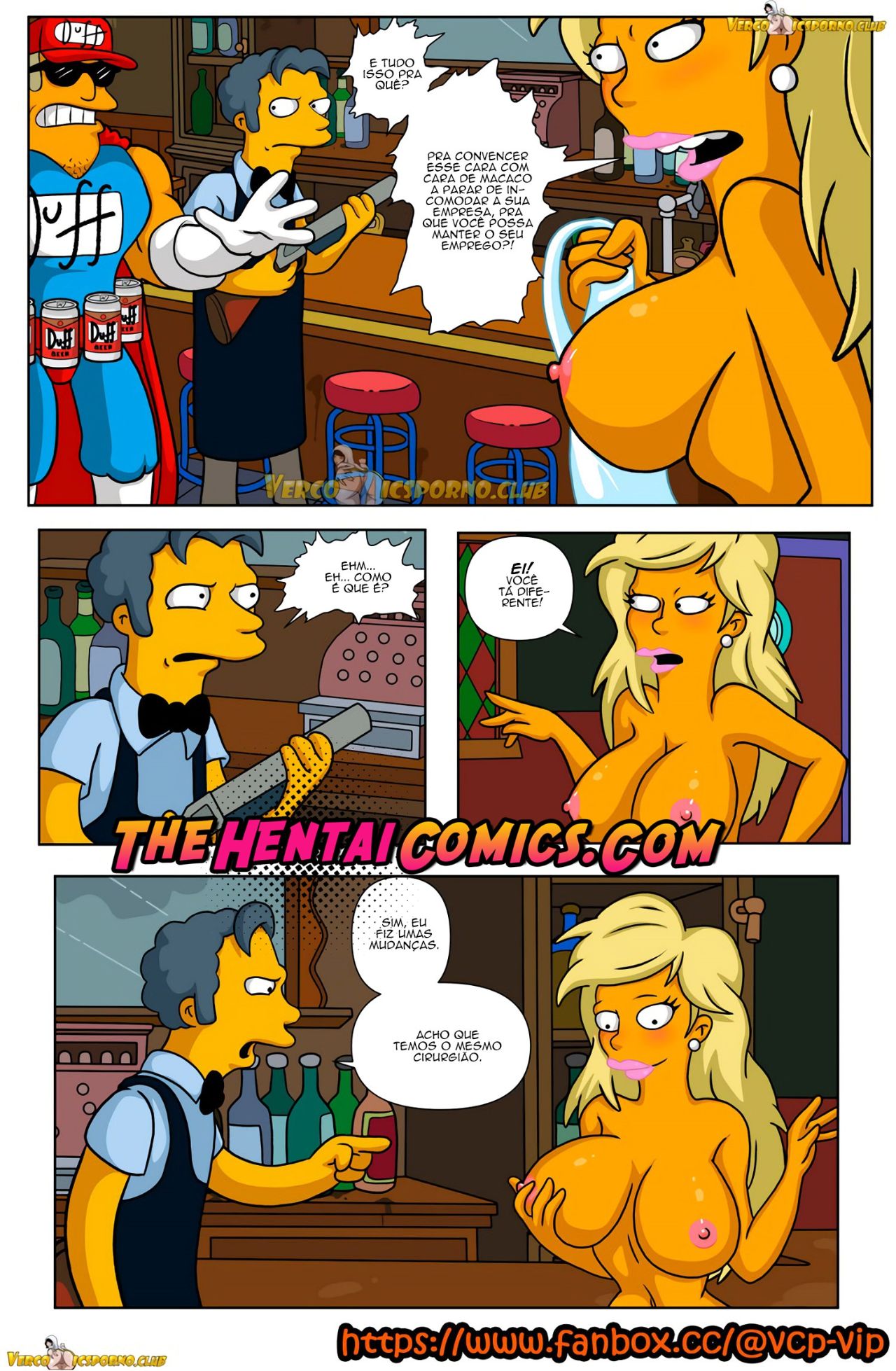 Titania The Simpsons Hentai pt-br 15