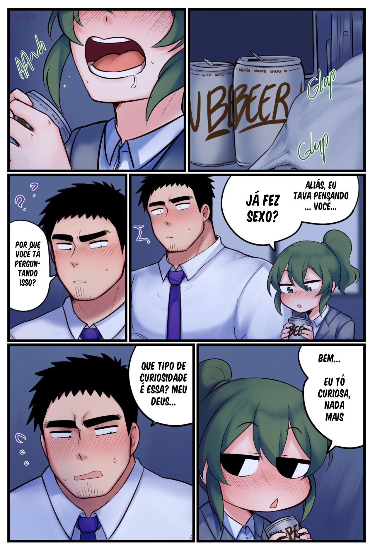 Night at the Office Hentai pt-br 03