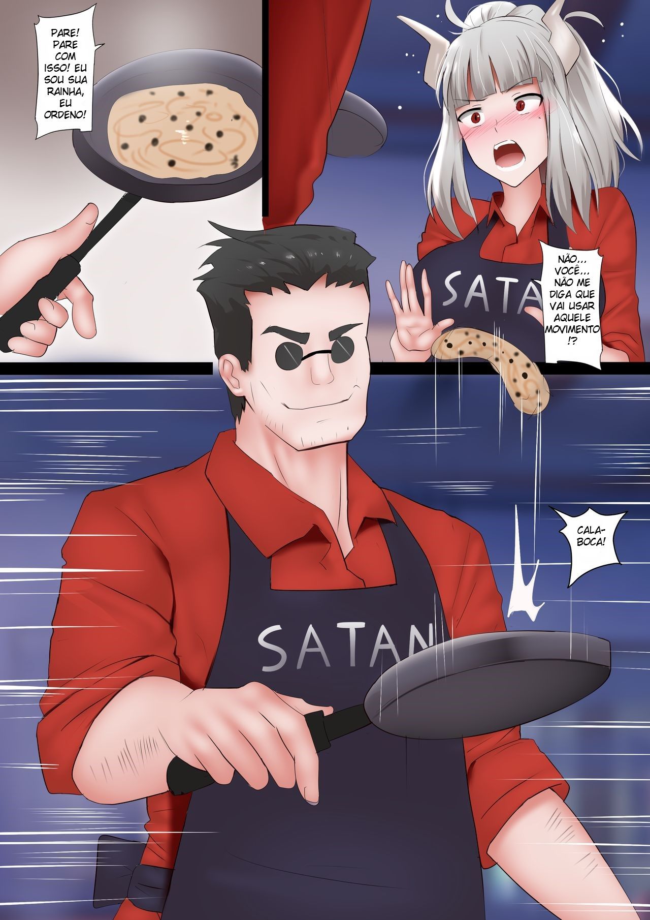 Pancakes Challenge Hentai pt-br 03