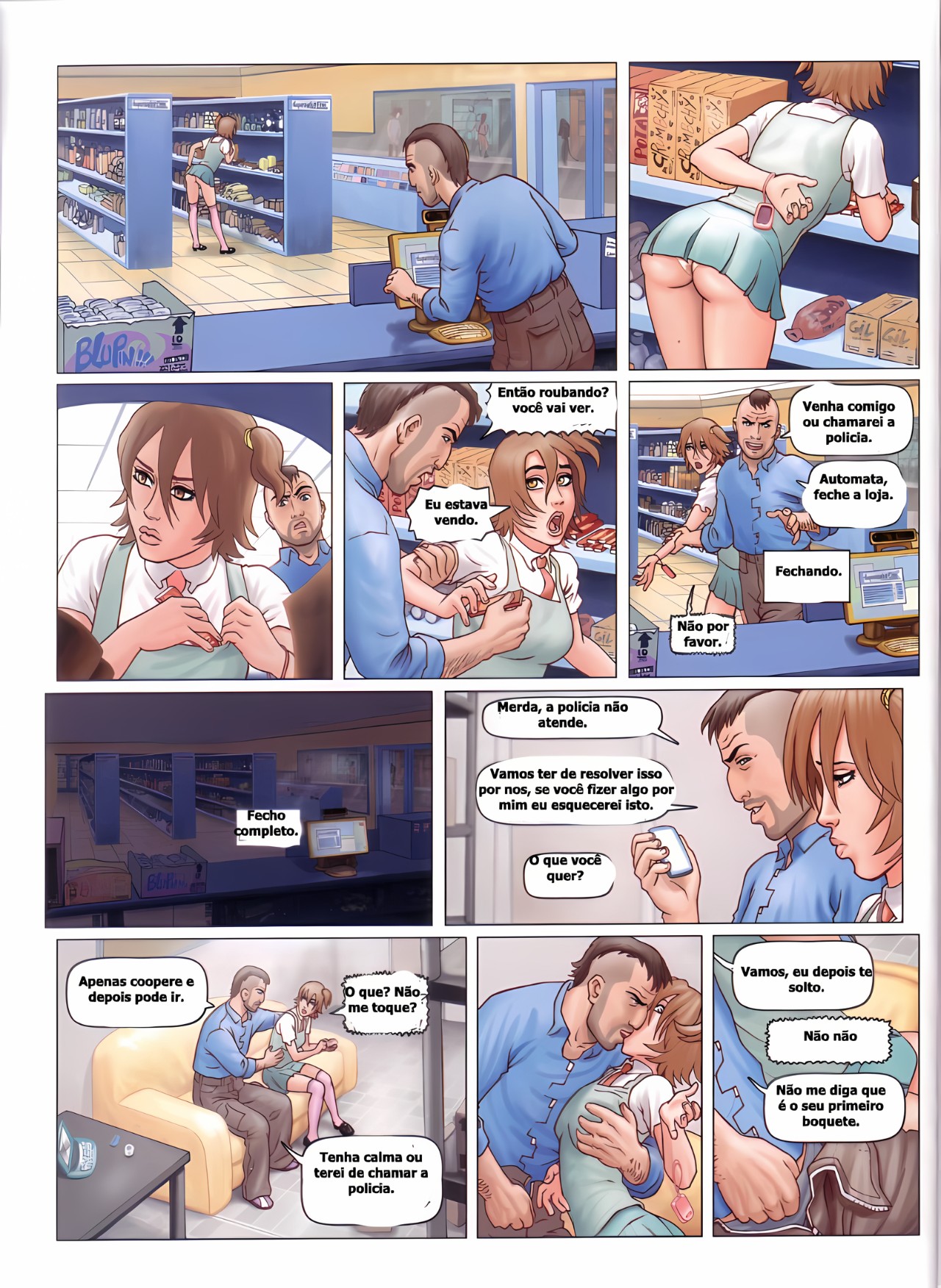 4 Girlfriends Part 1 Hentai pt-br 04