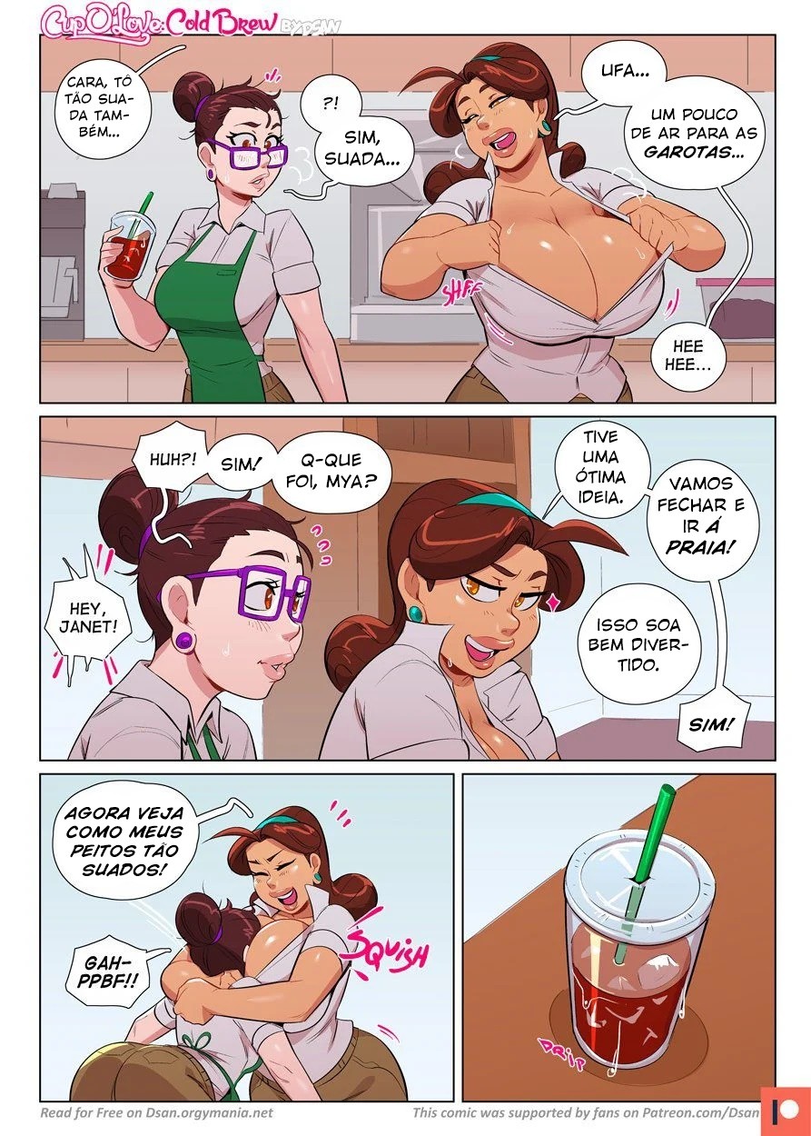 Cup O’ Love 8: Cold Brew Hentai pt-br 02