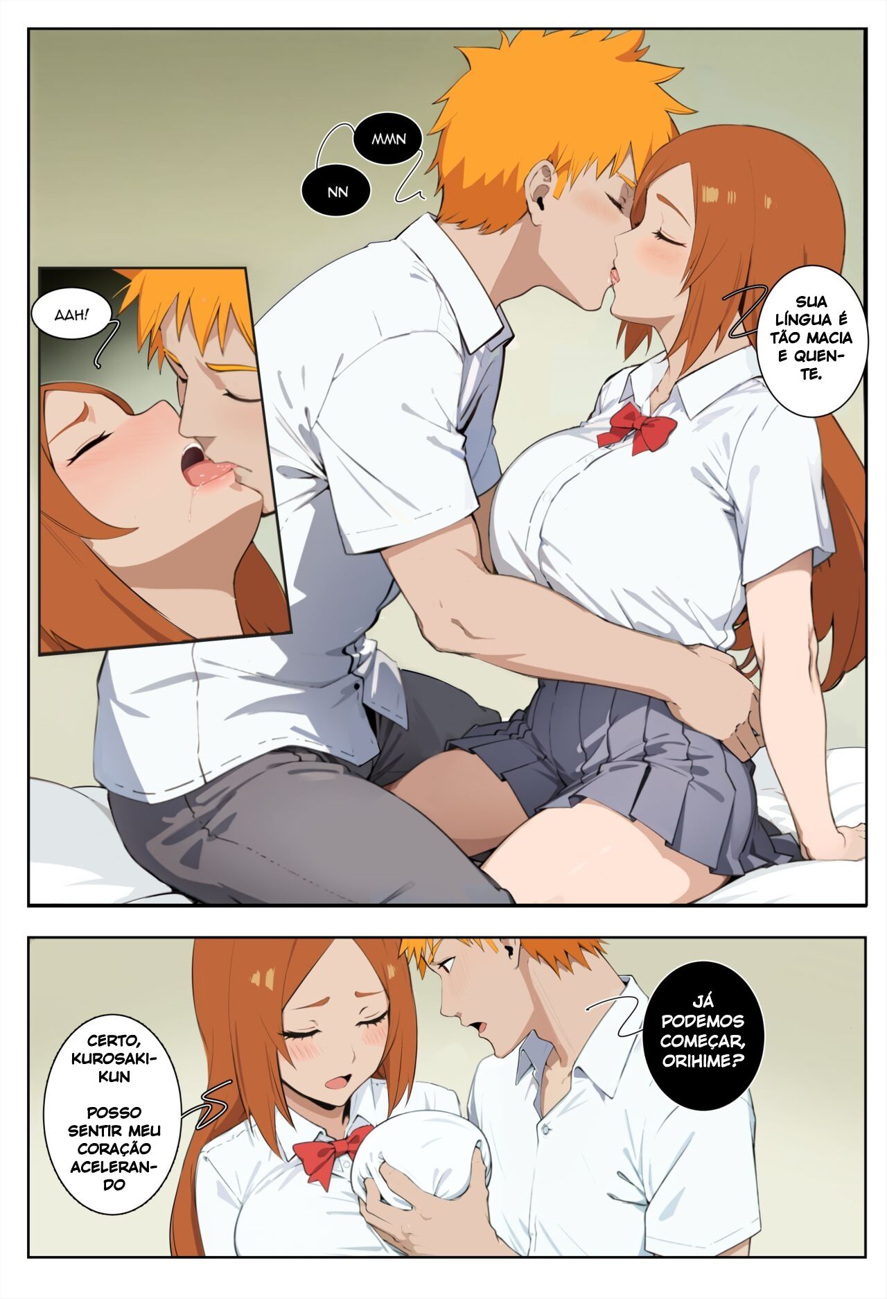 Ichigo and Orihime Hentai pt-br 02