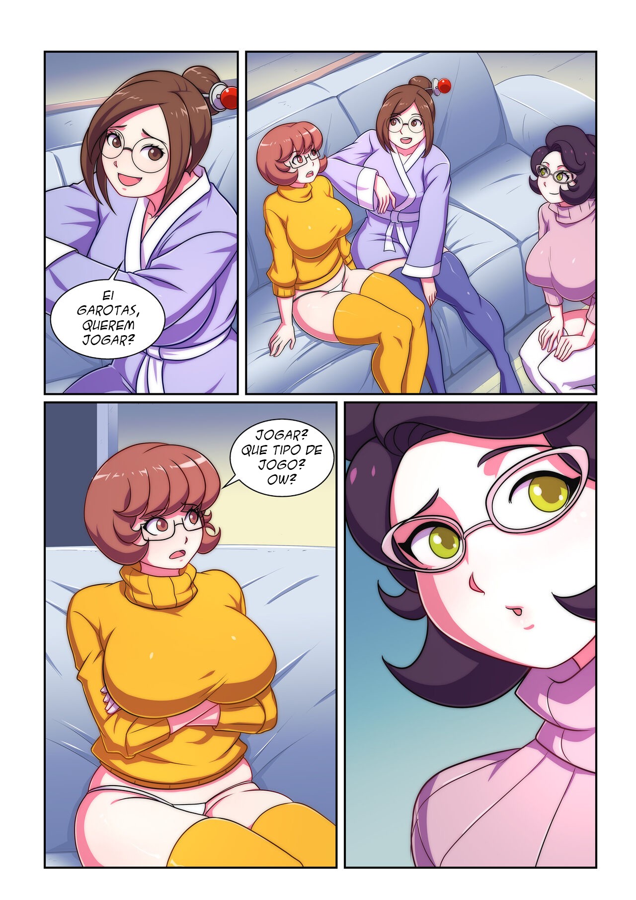 Mei, Velma, Wicke!  Hentai pt-br 02