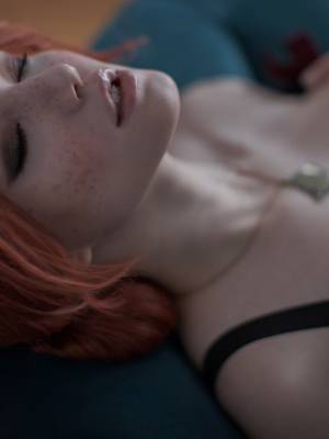 Lada Lyumos: Triss Merigold Lingerie Hentai pt-br 06