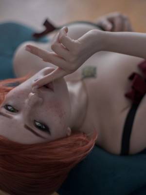 Lada Lyumos: Triss Merigold Lingerie Hentai pt-br 09