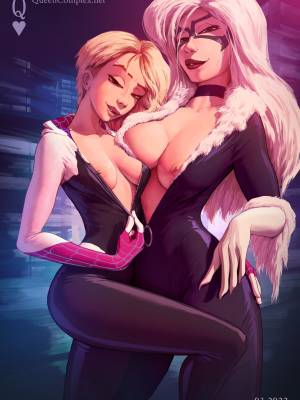 Spider-Gwen By QueenComplex Hentai pt-br 23