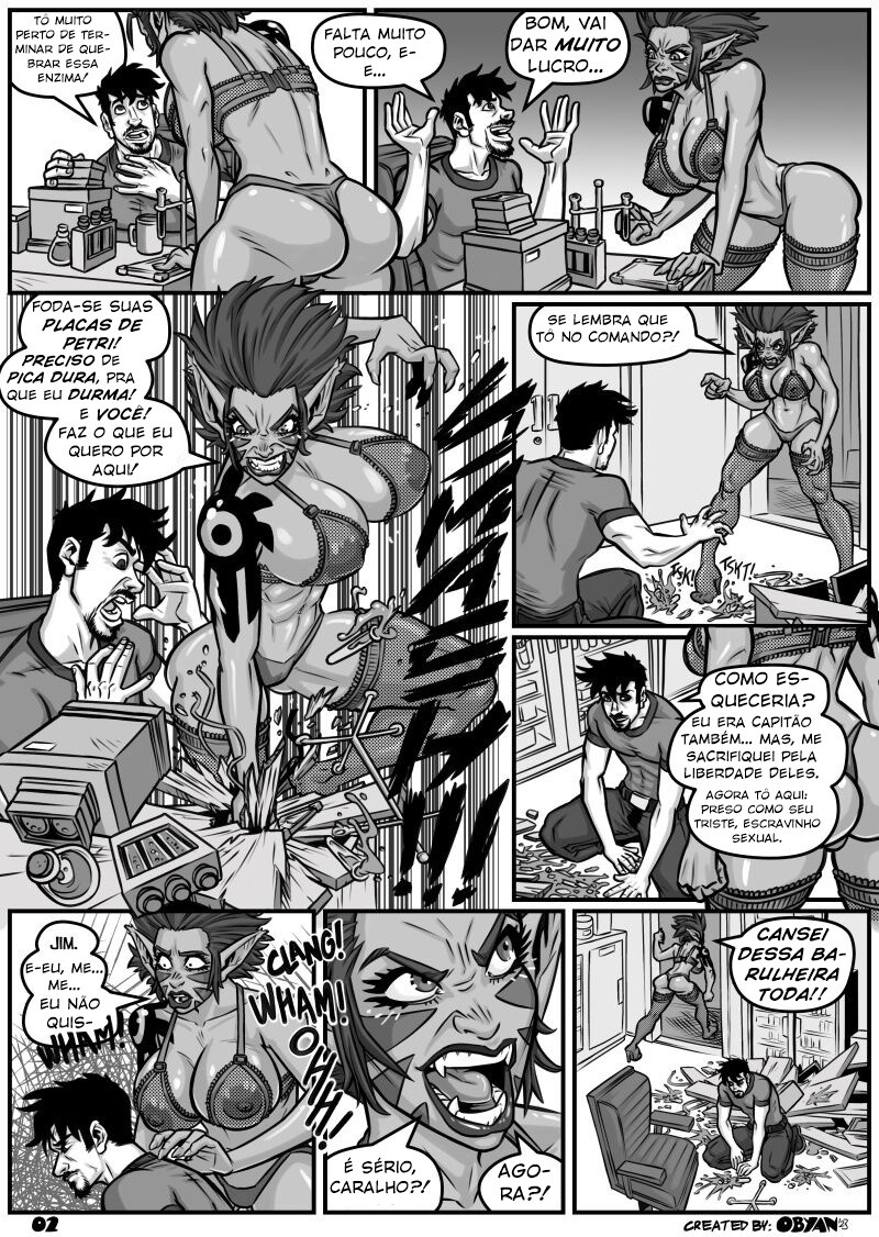 Black Comet Pirates: Screwed Hentai pt-br 04