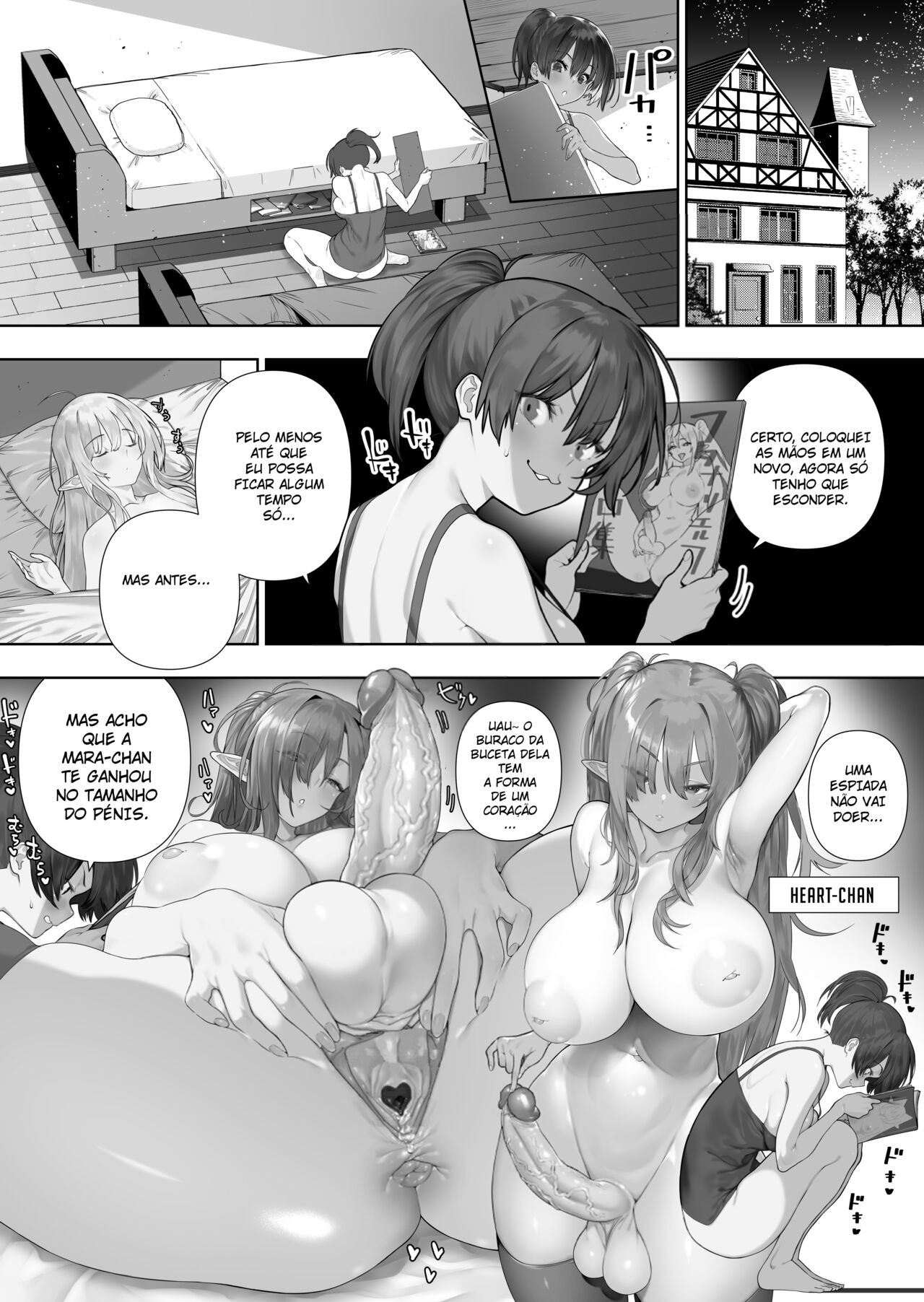 Futanari No Elf Hentai pt-br 122