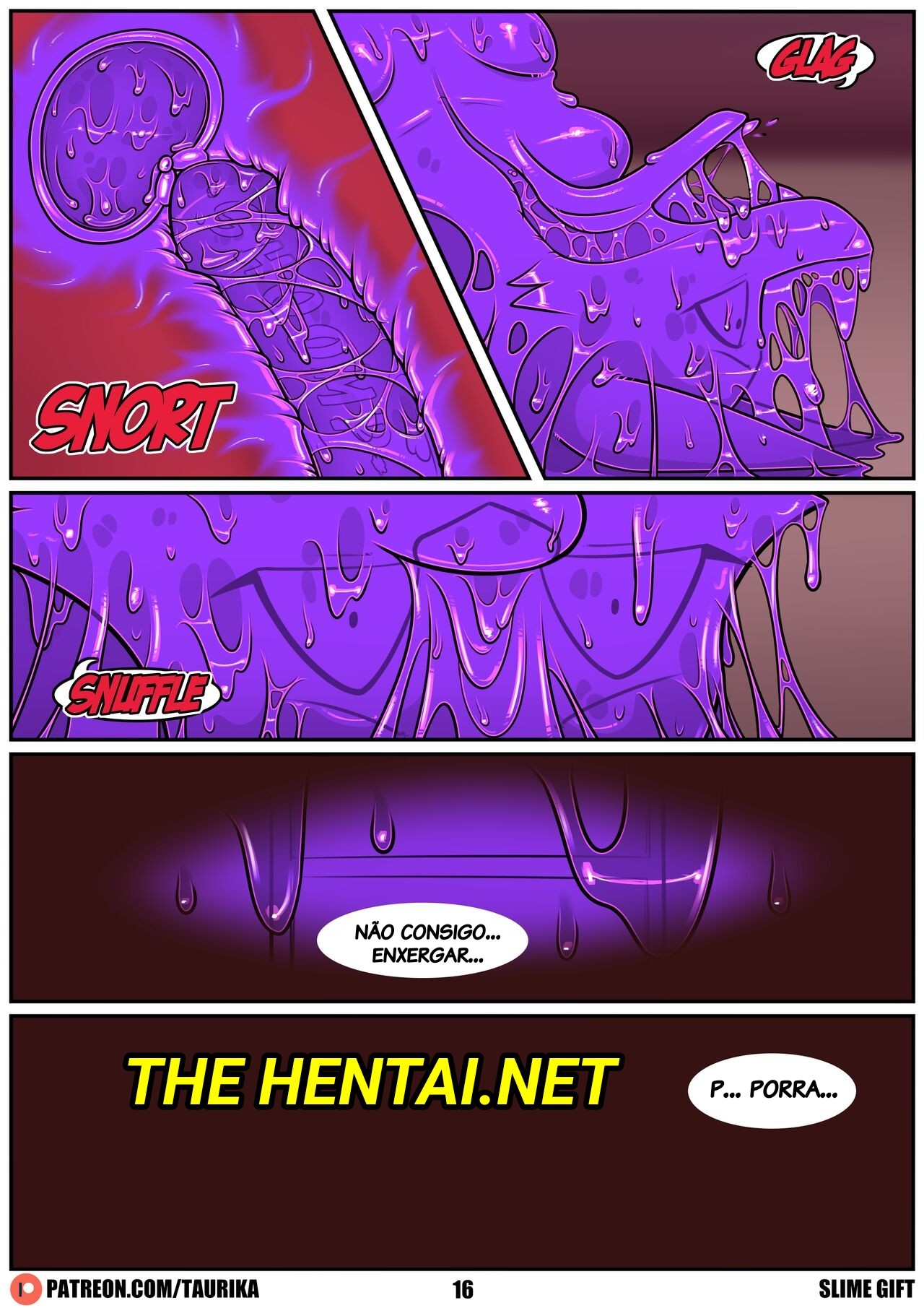 Slime Gift  Hentai pt-br 16