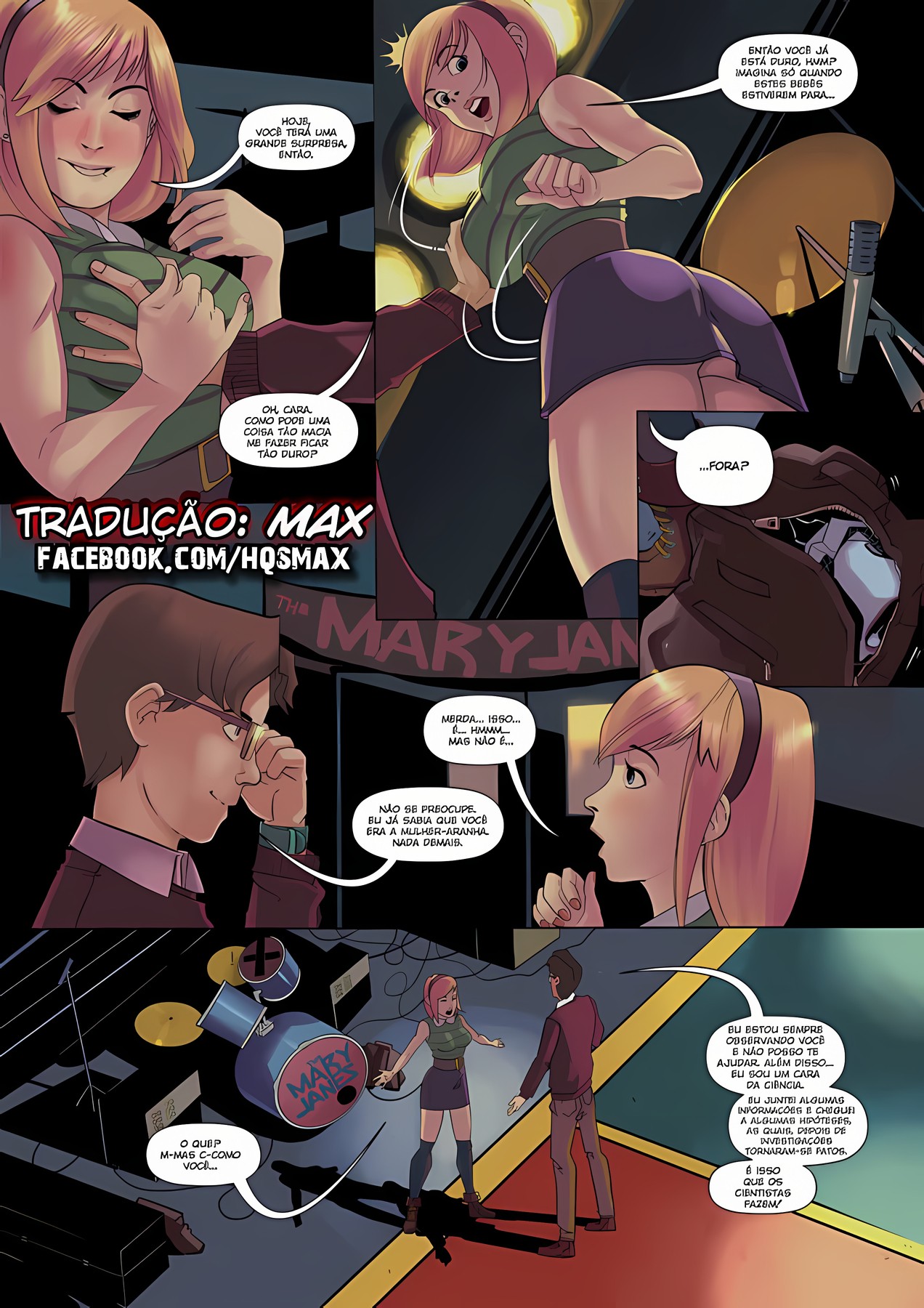 Spider Gwen By Tracy Scops Part 1 Hentai pt-br 04