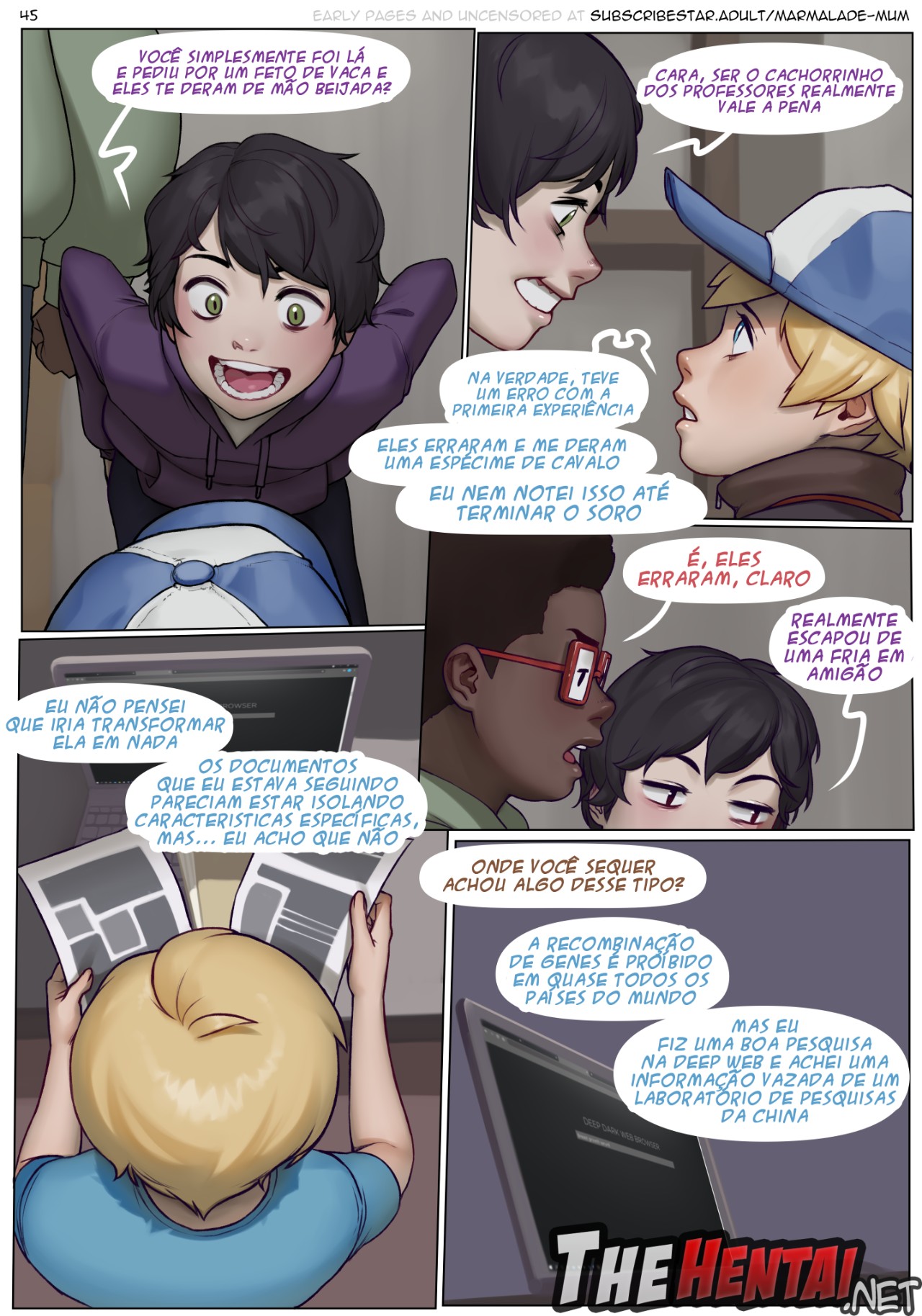 Chemistry Class Part 2 Hentai pt-br 46