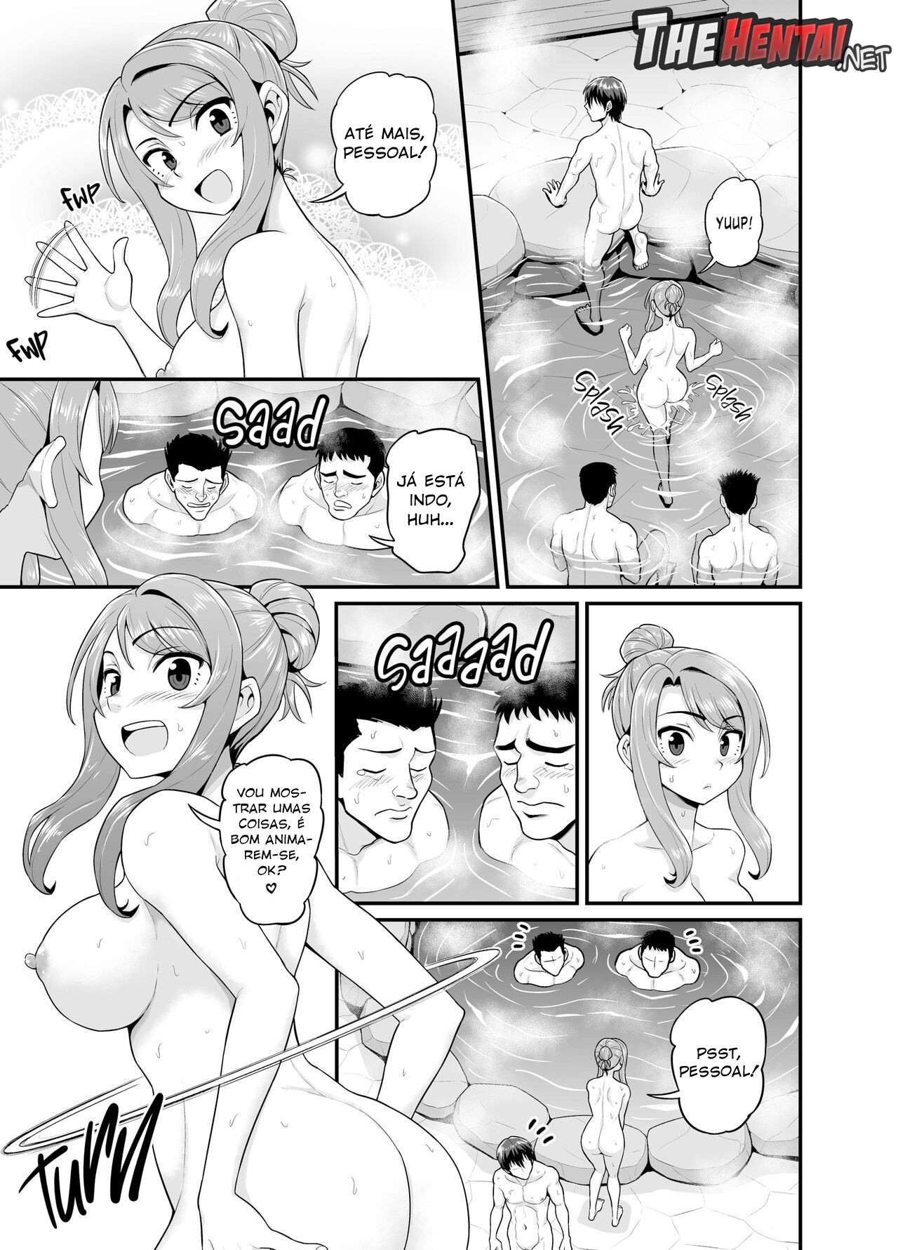 Getting it On With Your Gaming Buddy at the Hot Spring Hentai pt-br 18