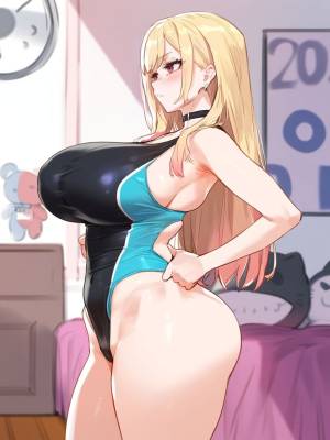 Marin Kitagawa X BBC Swimsuit Edition Hentai pt-br 55