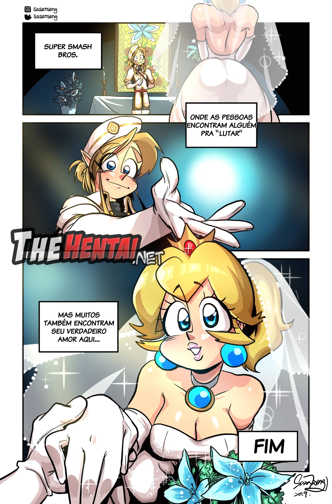 Peach Perfect Part 3: Smash Hentai pt-br 26