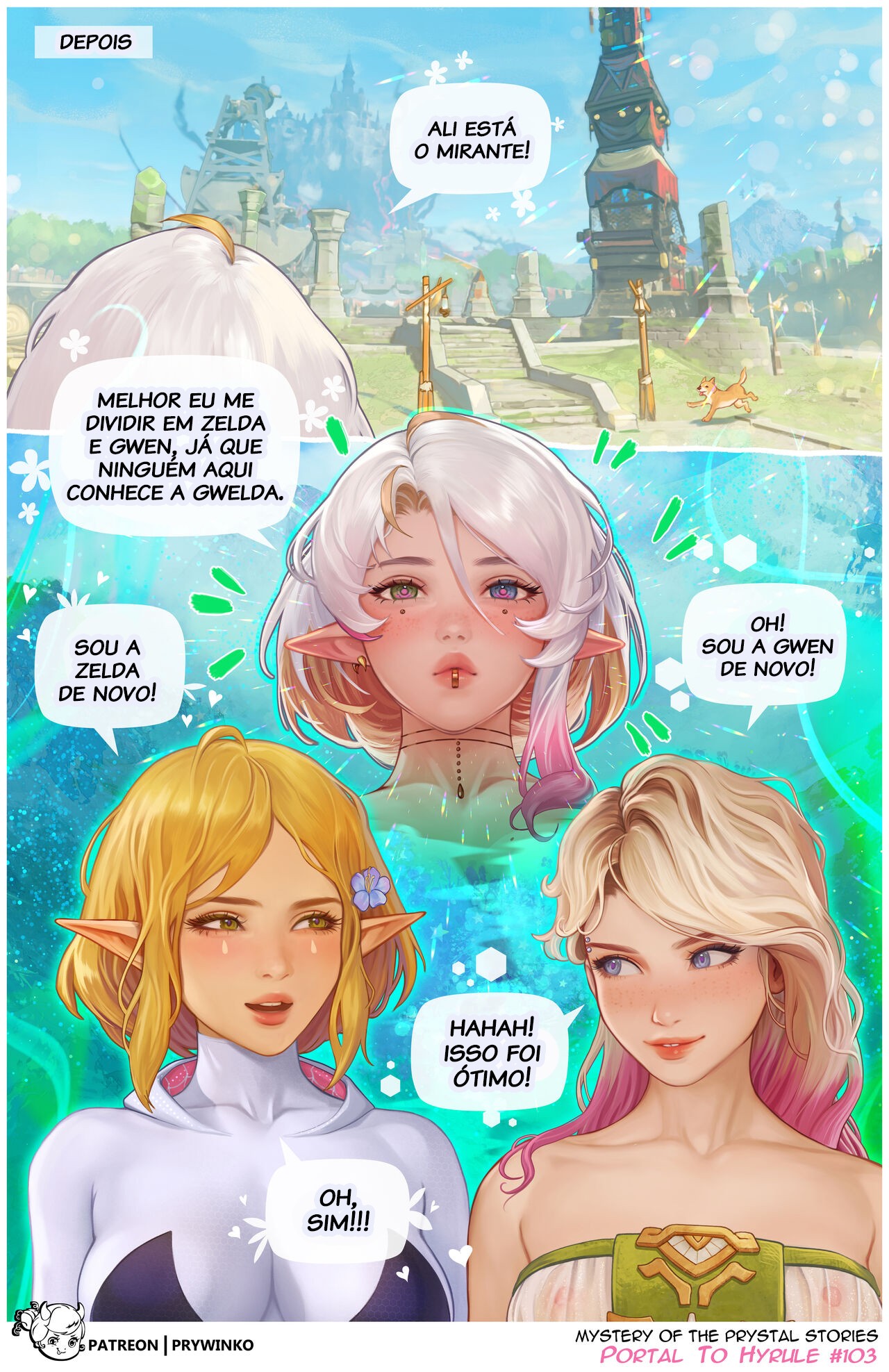 Portal to Hyrule 1 Hentai pt-br 103