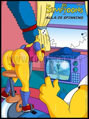 Os Simptoons:  Aula de spinning