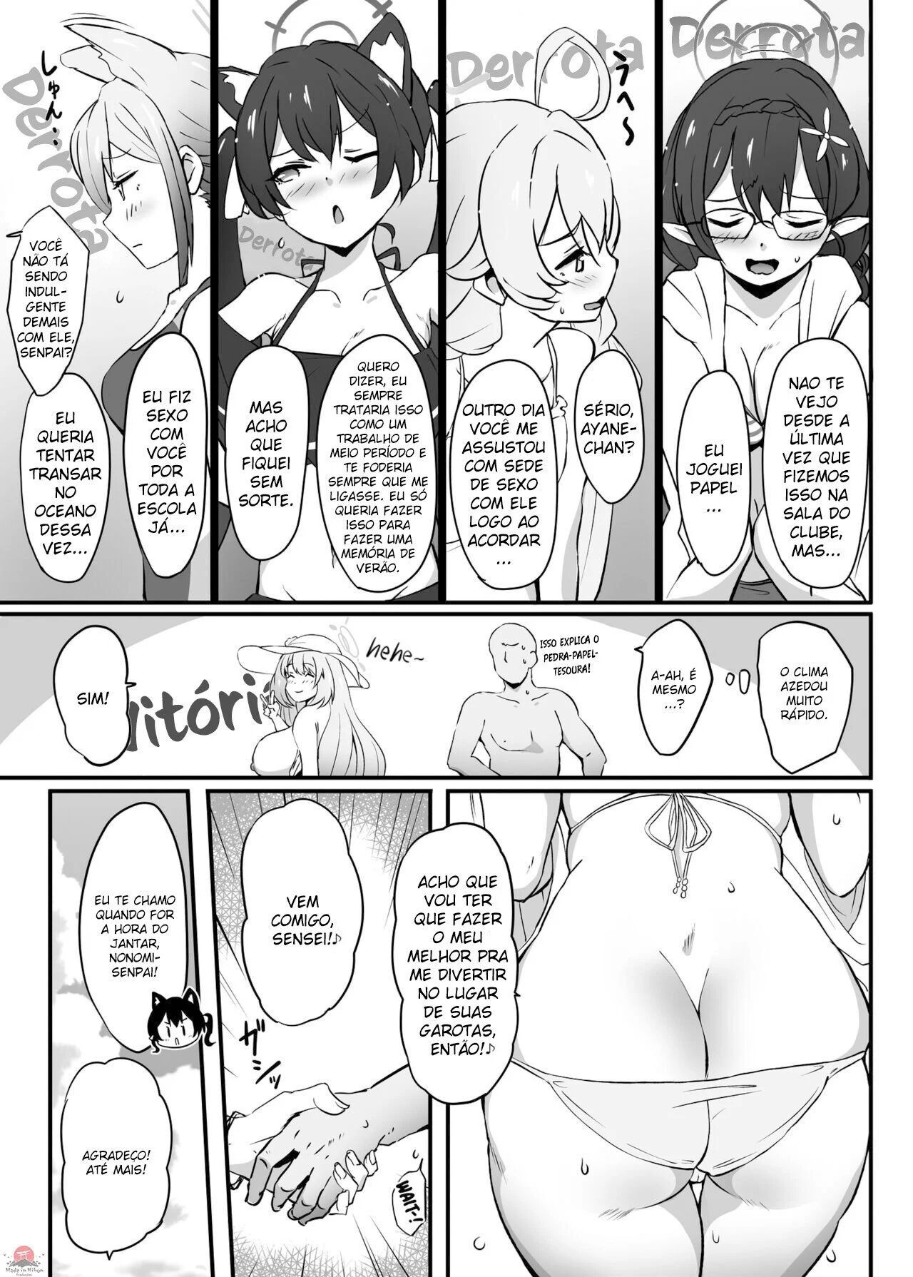 Sensei’s Most Dedicated Students ”N-DAY” Hentai pt-br 05